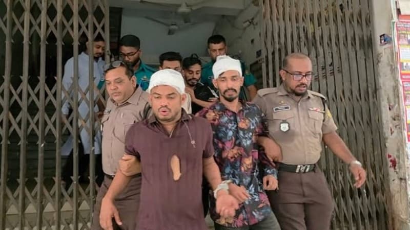 চাঁদা চেয়ে মারধর-গুলি, বহিষ্কৃত যুবদল নেতা সাইমনসহ ৪ জন রিমান্ডে চাঁদা চেয়ে মারধর-গুলি, বহিষ্কৃত যুবদল নেতা সাইমনসহ ৪ জন রিমান্ডে